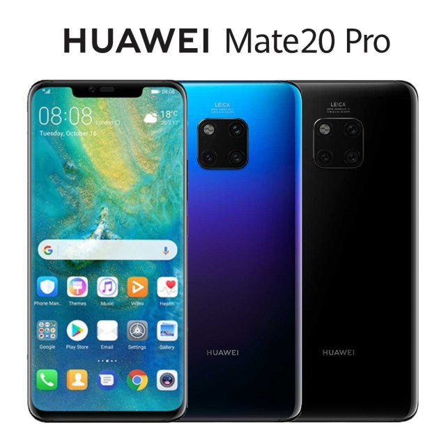 【HUAWEI 華為】Mate 20 Pro 徠卡三鏡頭6.3吋智慧型手機 公司貨