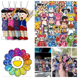 小木偶 皮諾丘KAWS 村上隆 積木熊 Bearbrick 潮玩造型 香薰香氛 吊卡 車用香片 衣櫥芳香 室內空間香氛片