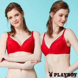 ［PlayBoy］刺繡蕾絲性感內衣
