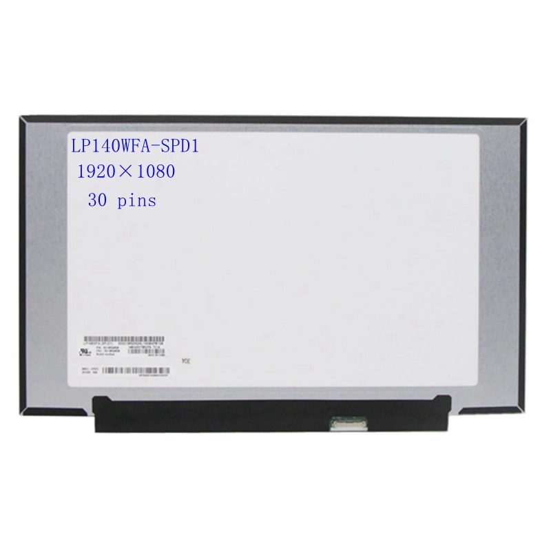 14.0 英寸LP140WFA-SPD1 NV140FHM-N48 N140HCA-EAC LCD LED 顯示屏面板矩