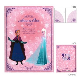Disney 迪士尼 冰雪奇緣公主 粉色 A4對開資料夾 S2157497 4901770448312
