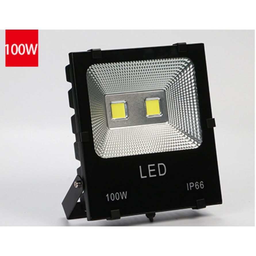 (雙北桃園新竹可施工)LED投射燈 100W  全電壓 正白/黃光 LED探照燈 LED戶外防水燈(防水等級IP66)