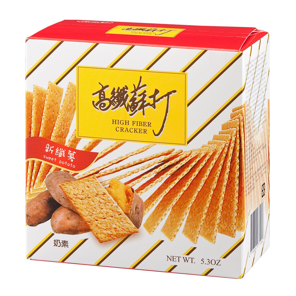 夏季特賣 蝦皮最便宜 掬水軒高纖蘇打-原味/新纖薯(125g/盒)