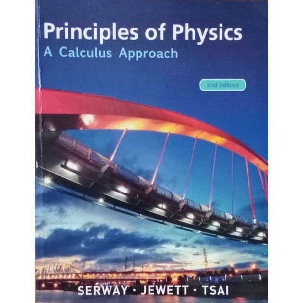 Principles of physics a calculus approach 2nd edition (二手）