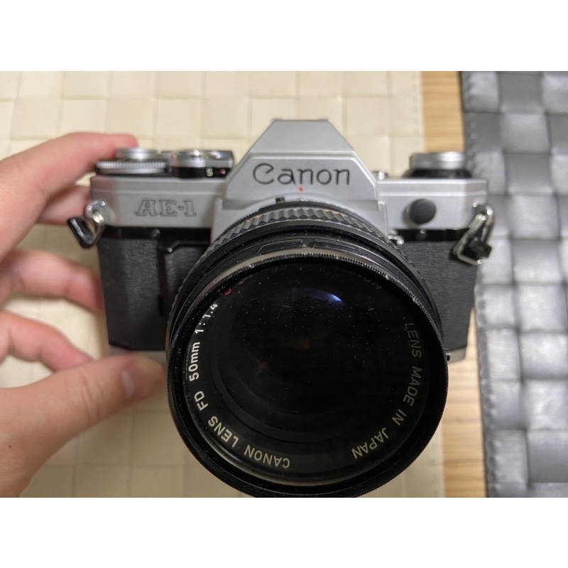 Canon AE-1 底片相機 + 50mm FD1.4 鏡頭