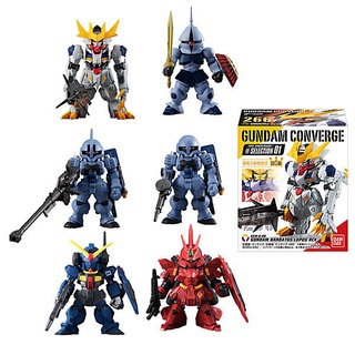 【LUNI 玩具雜貨】BANDAI 鋼彈 FW GUNDAM CONVERGE 10週年 SELECTION 01 六入