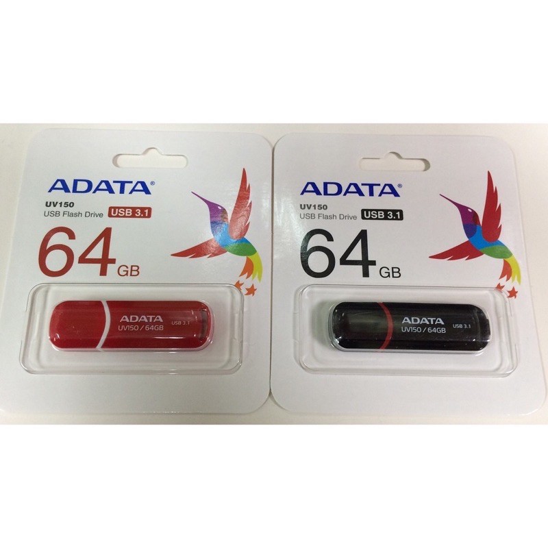 東芝TOSHIBA白、威鋼ADATA黑 64GB USB3.0/3.1/3.2 隨身碟