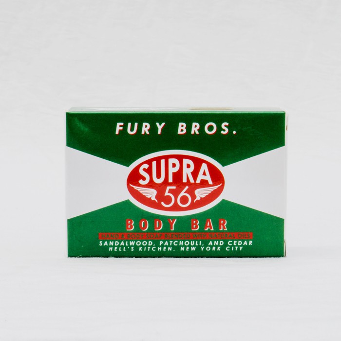 美國Fury Bros.天然有機香氛Supra 56 Body Bar香皂美國製檀香雪松味