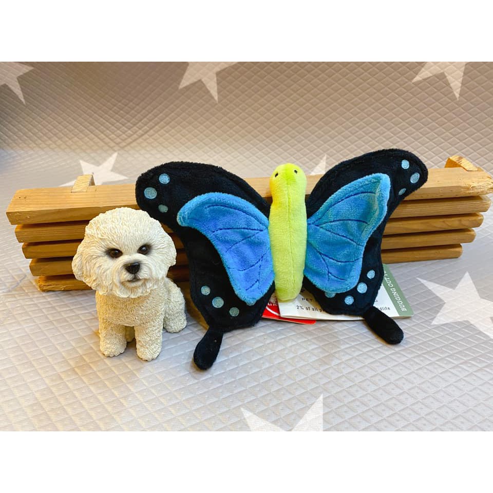 ~✽*快樂歐昔比*✽~  寵物陪伴抗憂鬱玩具 P.L.A.Y蟲蟲危機-藍蝴蝶