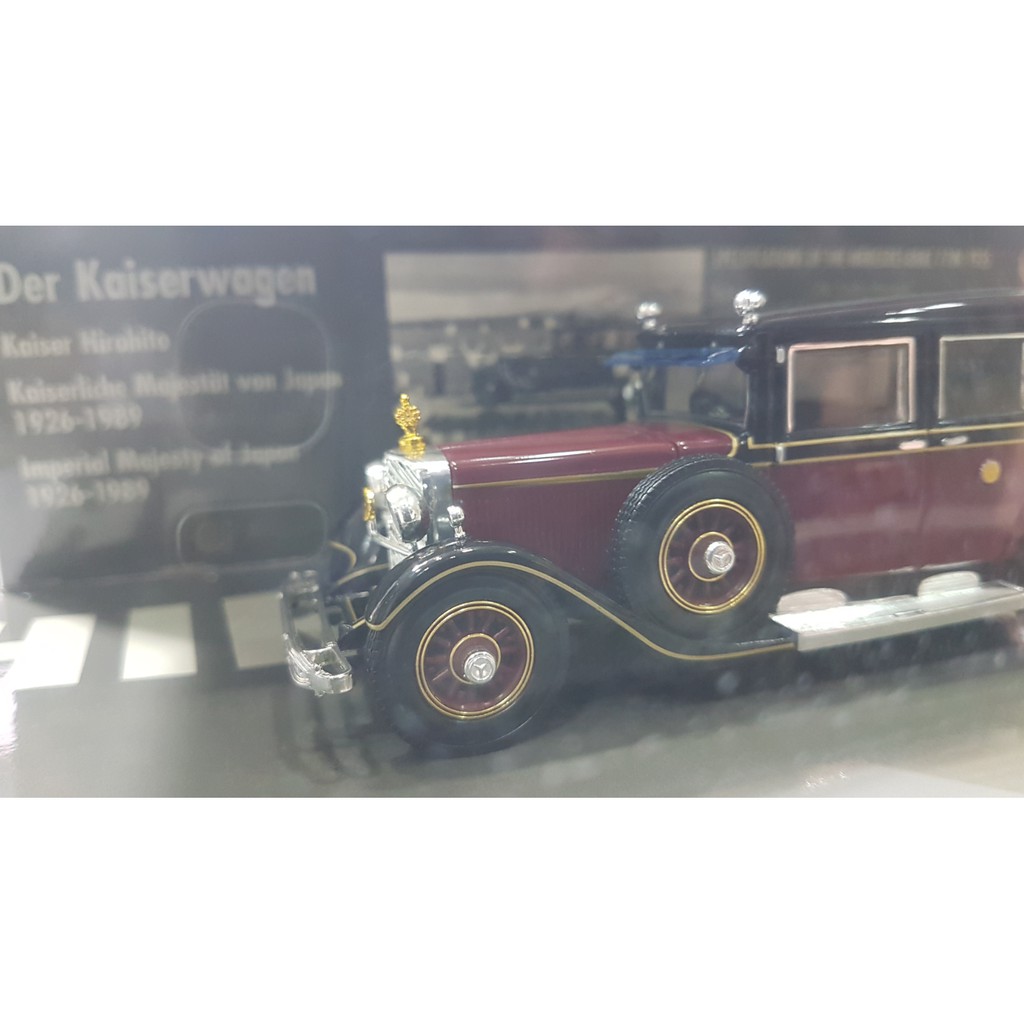 現貨 Minichamps 1 43 昭和天皇梅賽德斯 賓士770k 蝦皮購物