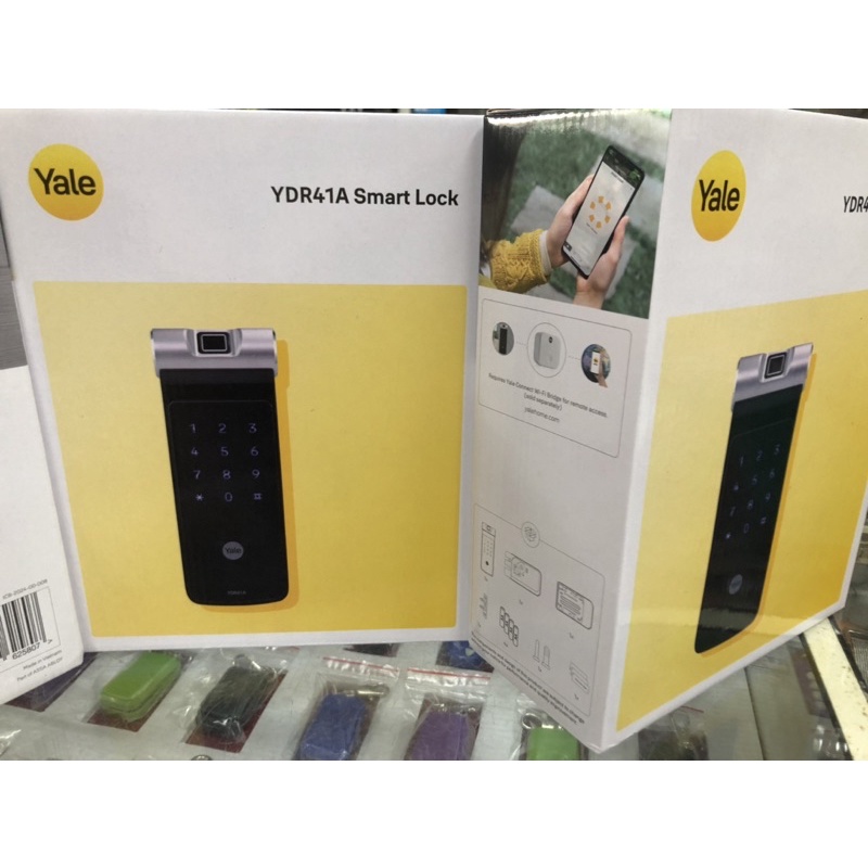 耶魯電子鎖Yale YDR41A適用橫拉門 台灣公司貨 含安裝