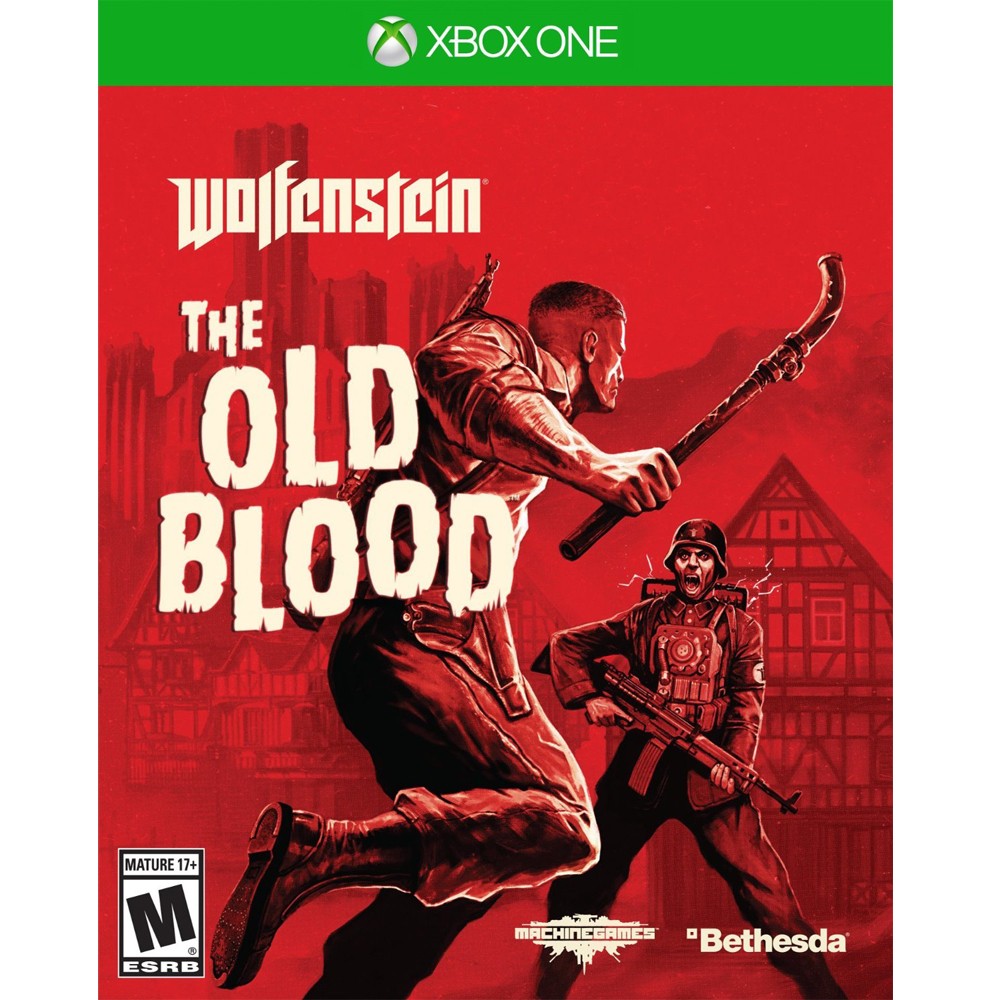 XBOX ONE 德軍總部 The Old Blood 英文美版 Wolfenstein(現貨全新)