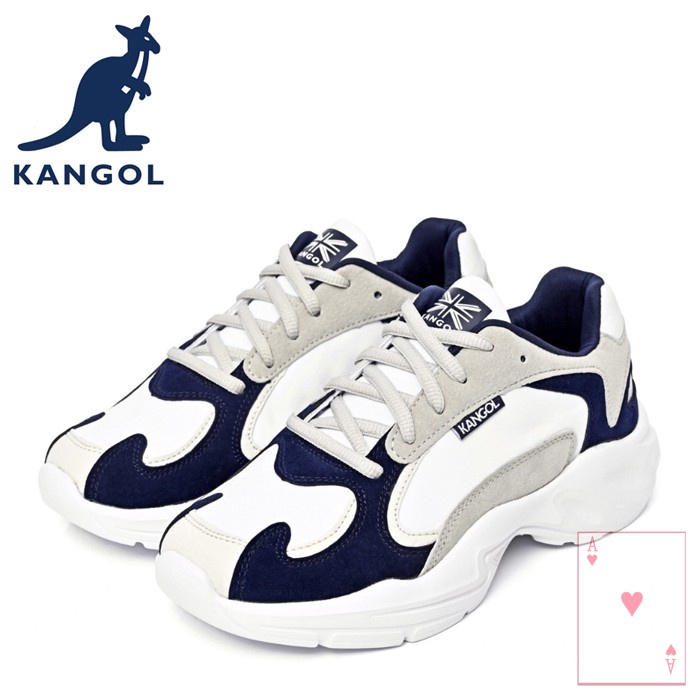 【紅心包包館】KANGOL 英國袋鼠 老爹鞋 女運動鞋 6052240507 藍色 女鞋