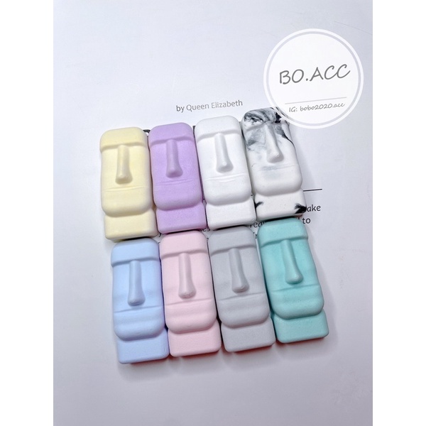 Bo Acc 快速出貨 多色摩艾擴香石交換禮物送禮香氛 蝦皮購物