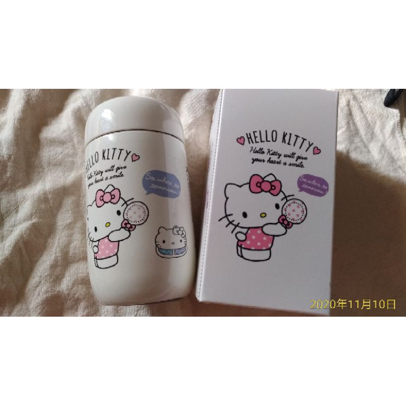 【Sogo *Hello kitty】 膠囊保溫瓶200ML/不鏽鋼獨享泡麵碗850ml  任選一項