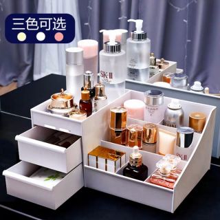 LIFE嚴選生活 化妝品收納整理盒抽屜式桌面置物盒