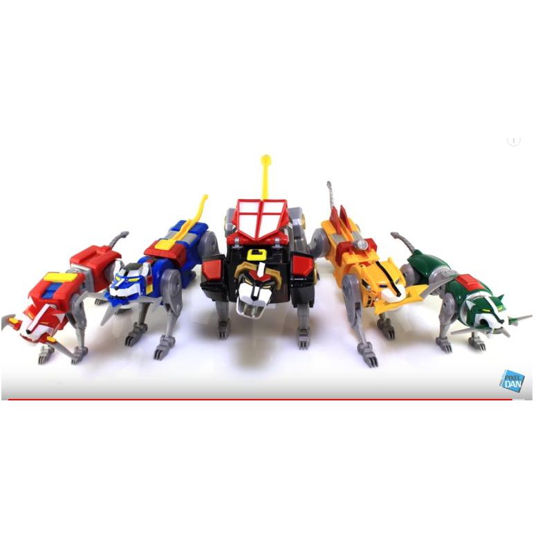 代售A Playmates Voltron 聖戰士 百獸王 五獅合體 經典版 豪華聲光 組合約高46公分