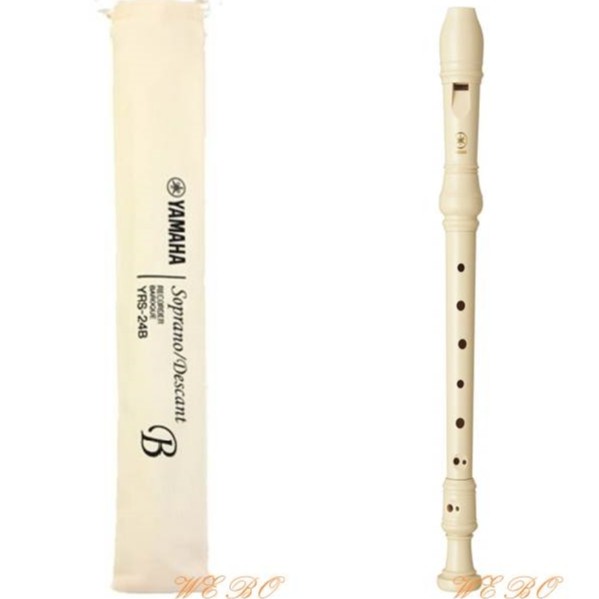【偉博樂器】最新包裝 YAMAHA 高音直笛 英式C調 YRS-24B 國小音樂課指定款 YRS24B 公司貨