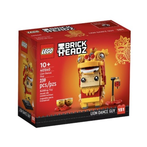 樂高 LEGO 40540 舞獅人 大頭系列 brickheadz