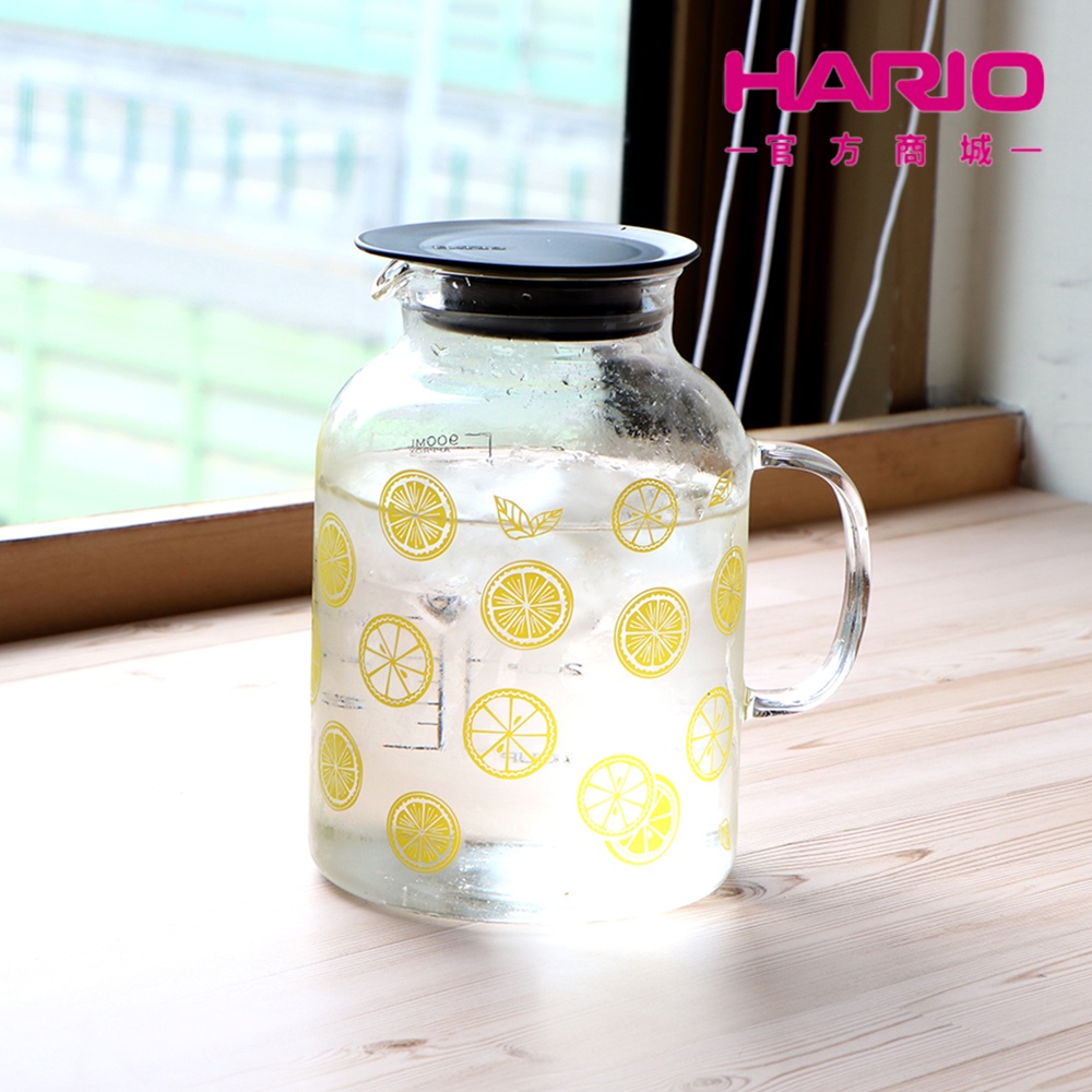 【HARIO】夏季限定-黃檸檬果醋壺 500ml/1000ml 果醋 果汁【HARIO】