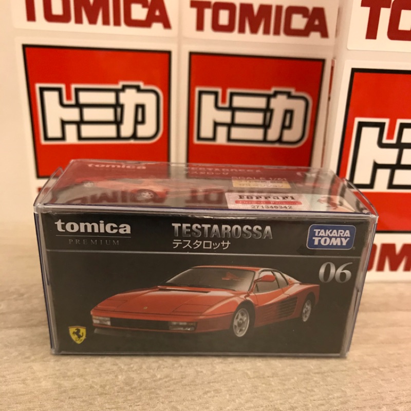 Tomica  黑盒PREMIUM系列 NO.06 TESTAROSSA 法拉利