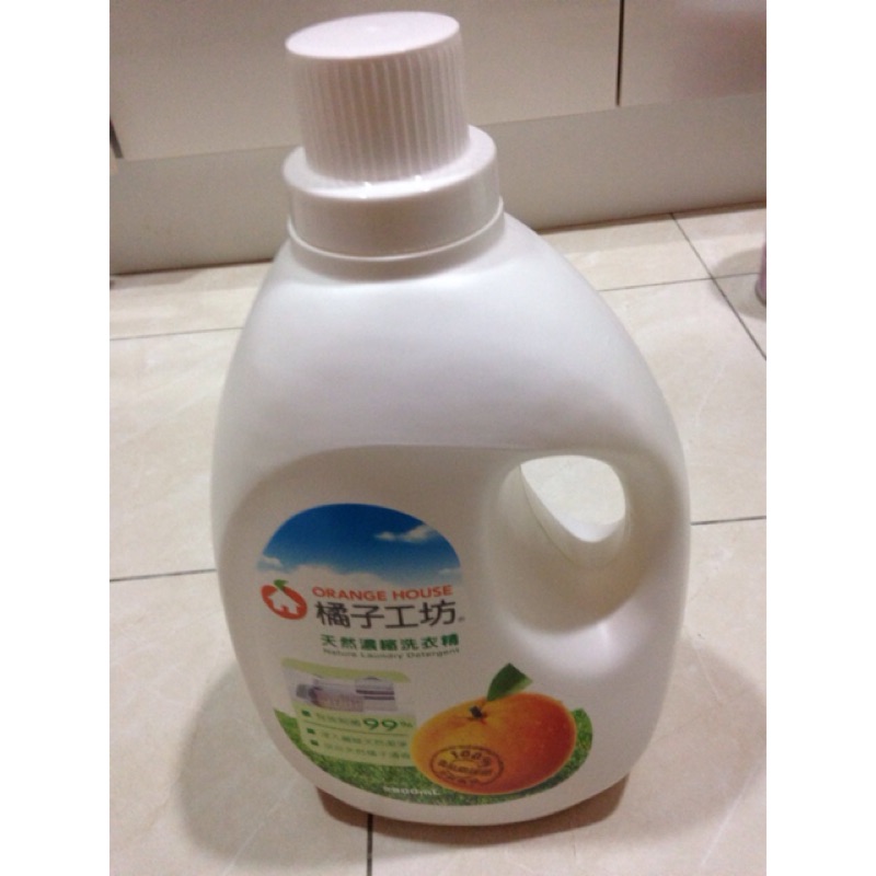 Costco橘子工坊 天然濃縮洗衣精 2.9公升 2.9L 2900ml ORANGE HOUSE