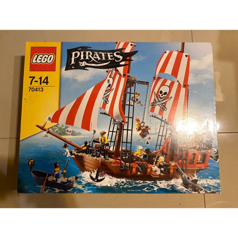 全新未拆封 德國樂高店購入 LEGO 70413 Pirats Ship 海盜系列 海盜船
