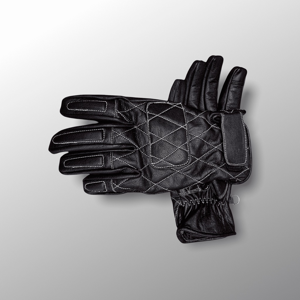 《鐵釘子 IRON NAIL》TORC SILVERLAKE BLACK 皮革手套 觸控螢幕功能 騎士手套