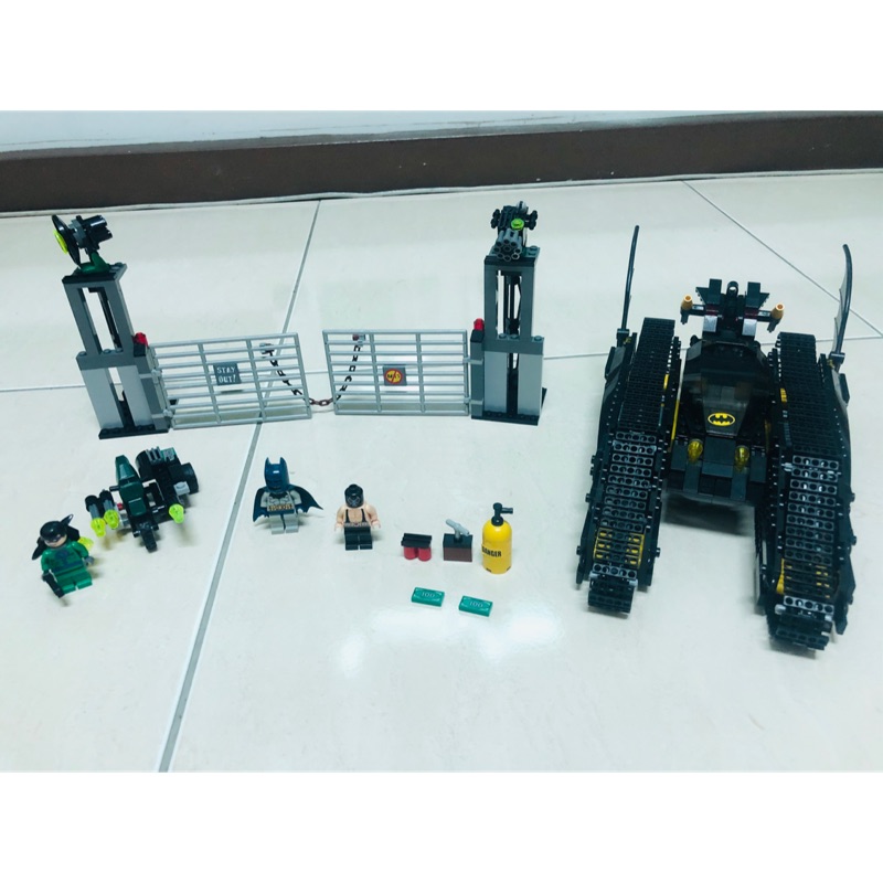 Lego 樂高 7787 蝙蝠俠 Batman 蝙蝠坦克 追擊班恩 謎語人