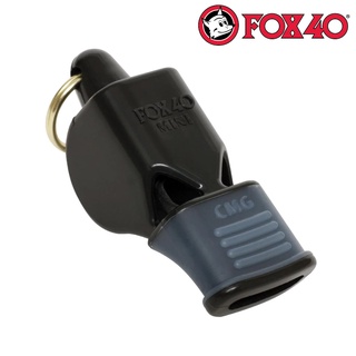 FOX 40 MINI CMG 爆音哨 9401-0008 黑色｜防災包 避難包 求生 求救 救助 安全 比賽 指揮