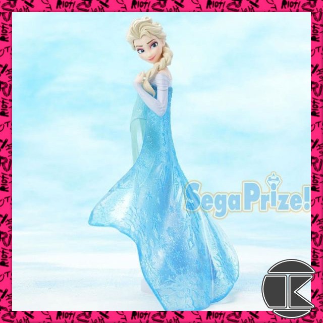 B【愛蛋客】現貨 日版 SEGA  景品 冰雪奇緣 艾莎 安娜 公仔 盒玩  Frozen Elsa 冰雪奇緣