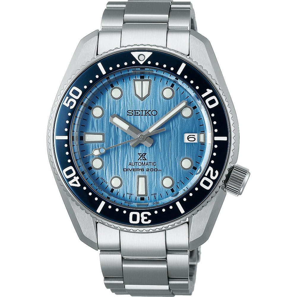 SEIKO PROSPEX 藍調冰川200米機械潛水錶 6R35-01E0U 錶徑42MM(SK032)