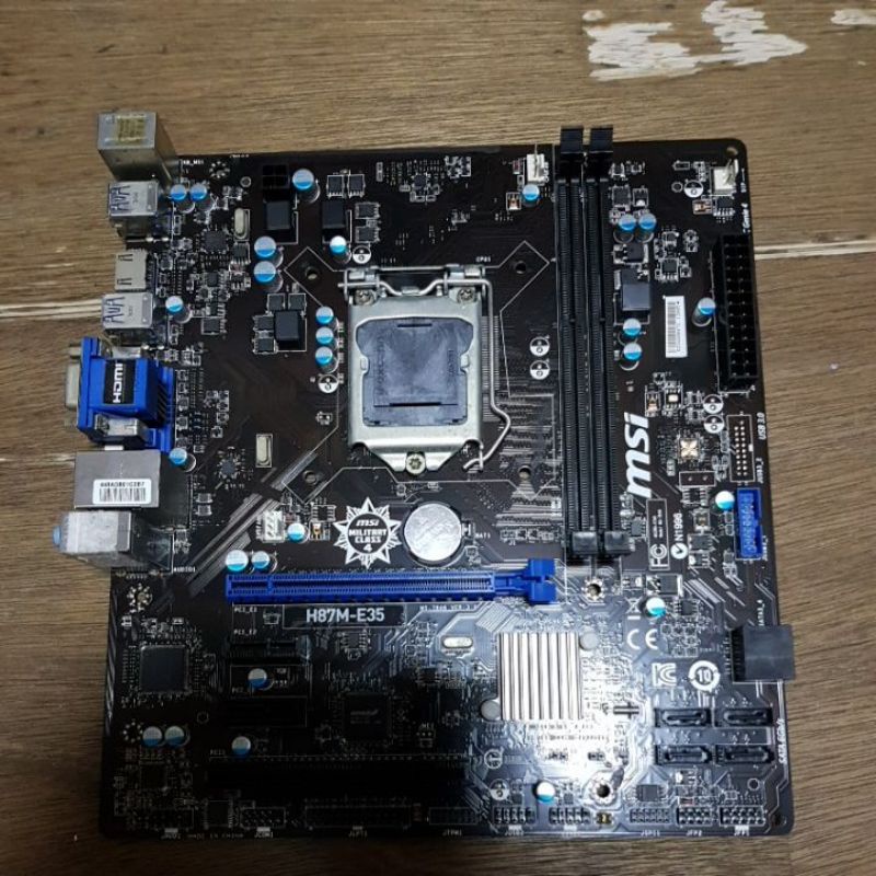 MSI H87M-E35 故障品