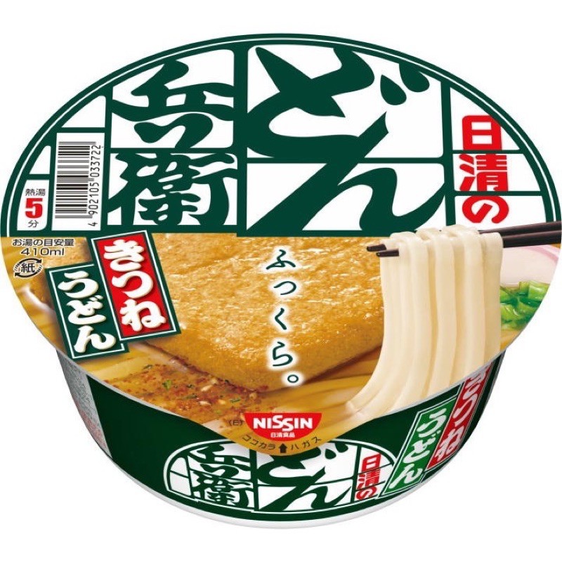 日本 日清 NISSIN 豆皮烏龍麵