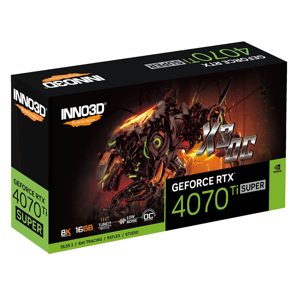 INNO3D 映眾 RTX 4070 Ti SUPER 16GB GDDR6X X3 OC 現貨 廠商直送