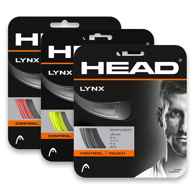 HEAD Lynx 網球線 281784 硬線 單股纖維絲 網球拍線
