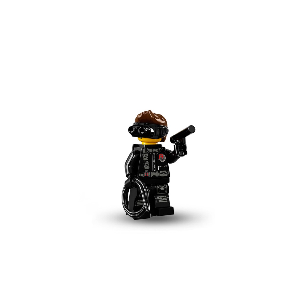 [樂高磚用] LEGO 71013 樂高16代人偶 間諜 含外袋 底板 說明書