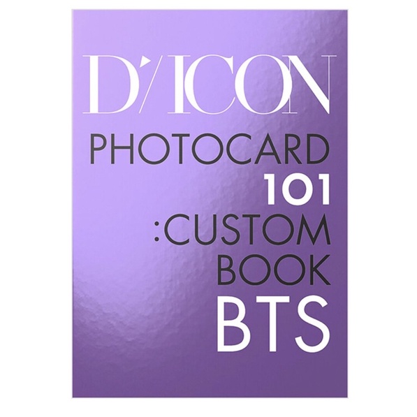 BTS X DICON PHOTOCARD 101:CUSTOM BOOK 卡冊