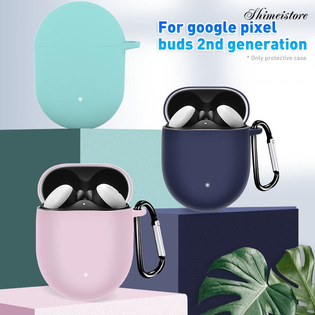 💮滿299免運💮適用於google pixel buds2 穀歌真無線藍牙耳機保護套 矽膠套