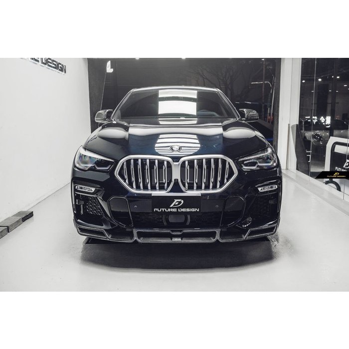 【政銓企業】BMW G06 X6 FD 品牌 高品質 碳纖維 CARBON 卡夢 前下巴 免費安裝 現貨提供