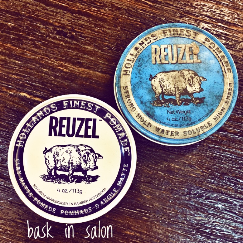 Reuzel 豬油💈藍豬💈白豬💈髮油💈髮膠💈油頭