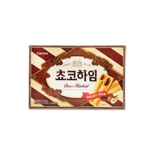 韓國🇰🇷直送 韓國Crown 榛果巧克力夾心威化酥(284g)