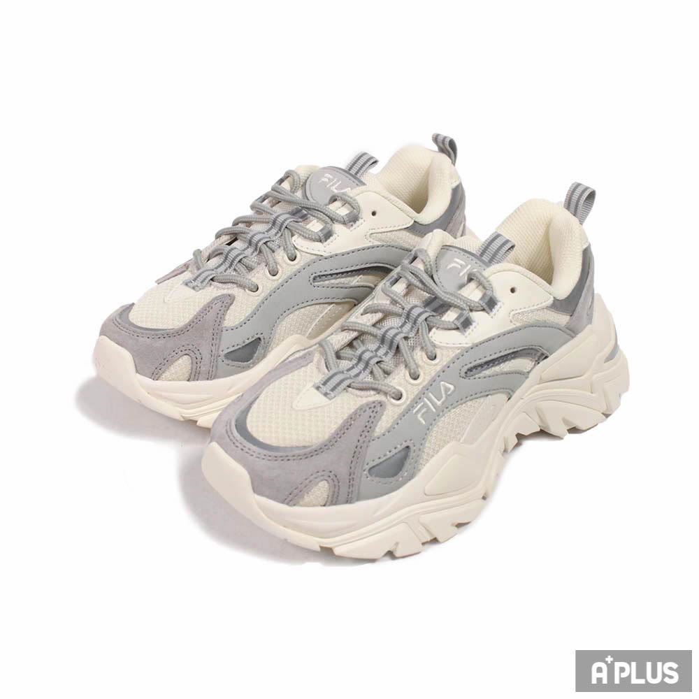 FILA 男女 運動鞋 老爹鞋 情侶鞋 中性 復古 灰色 舒適 MODEM JOGGER - 4C607V050