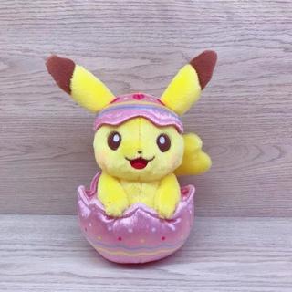 寶可夢復活節彩蛋皮卡丘絨毛玩偶 娃娃 神奇寶貝 Pokémon 皮卡丘 動漫周邊