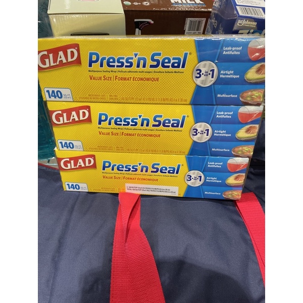 現貨拆賣一條229元Glad Press’n Seal 強力保鮮膜 3入#350086