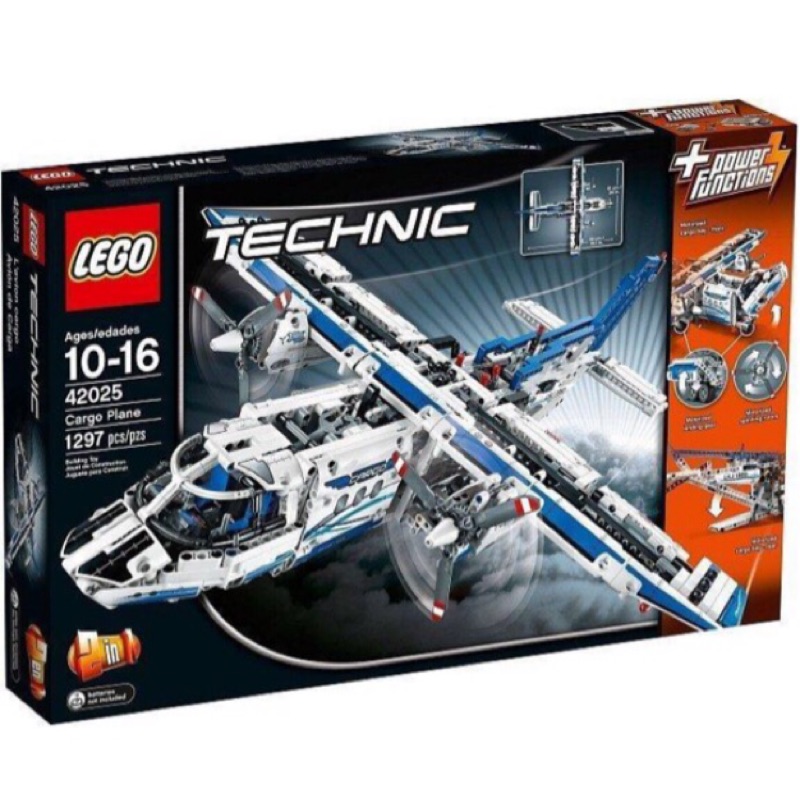 LEGO 樂高 42025 Technic系列-Cargo Plane貨運飛機