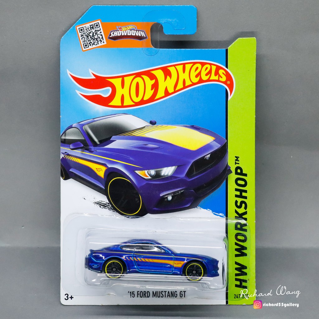 HotWheels 2015 Ford Mustang GT 野馬 福特 風火輪 最新小汽車 原裝卡盒 全新未拆