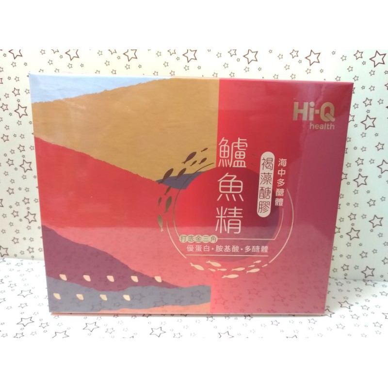 中華海洋 Hi-Q褐藻醣膠鱸魚精 60ml /包(每盒5包)