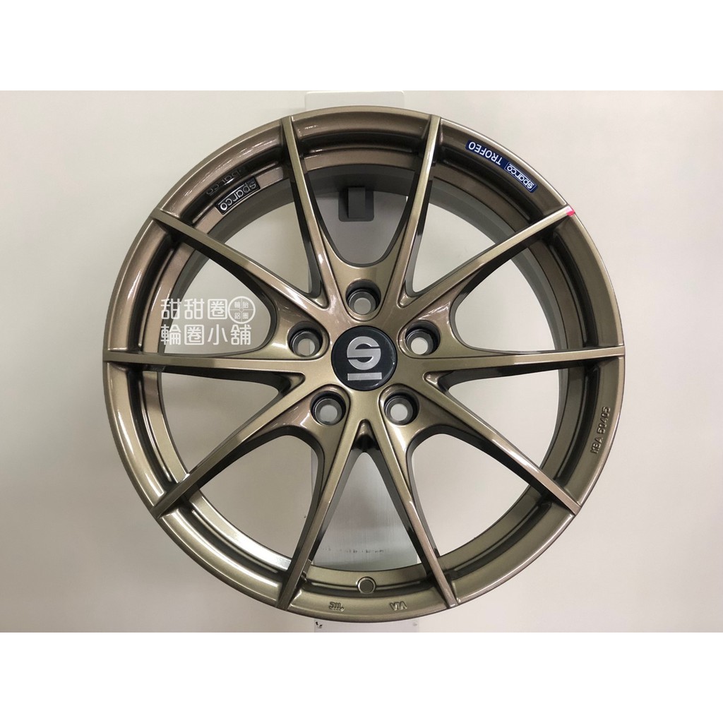 【甜甜圈】正品 SPARCO MN609U 17吋5H100 陽極金鋁圈