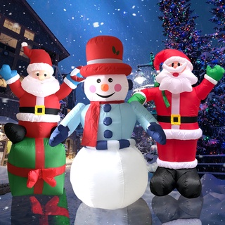 【Joker balloon】大型聖誕節充氣裝飾 聖誕節充氣老公公 充氣雪人 聖誕節裝飾 【歡樂揪客】
